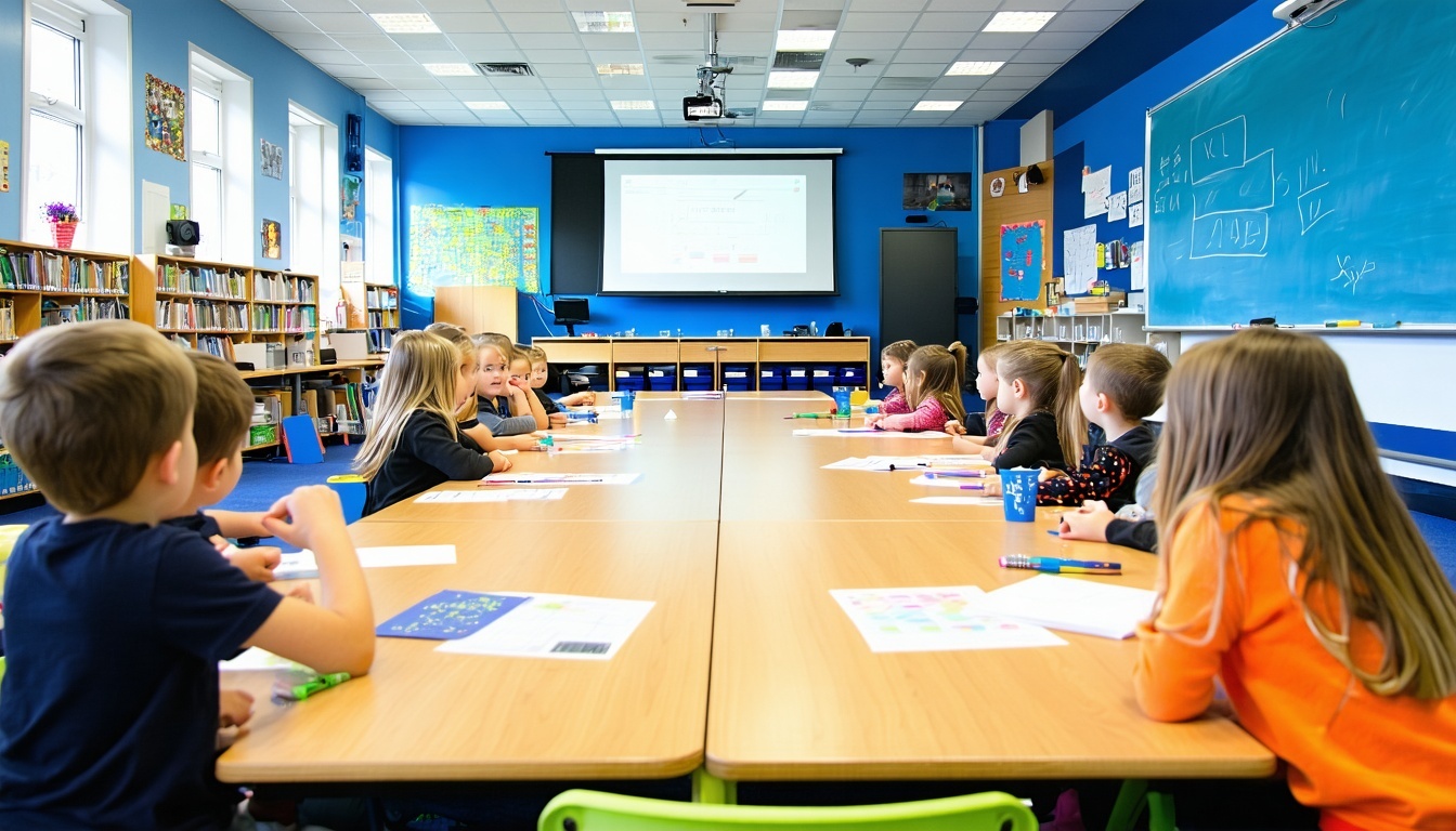 Partner school hosting a STEM seminar